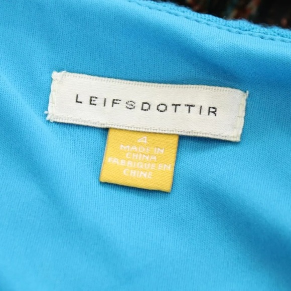 Leifsdottir Tonnelle Textured Fit and Flare Dress - Picture 6 of 8